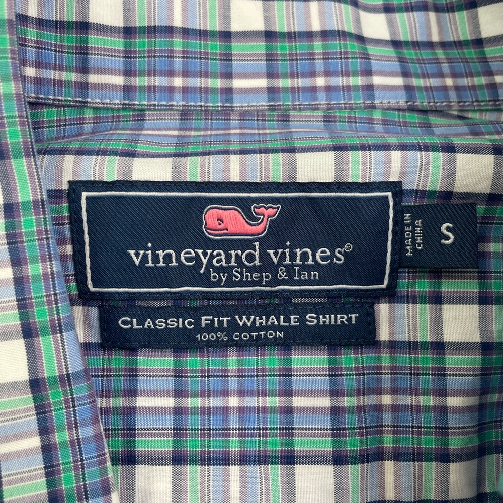 Vineyard Vines Classic Fit Whale Shirt - Picture 2 of 2